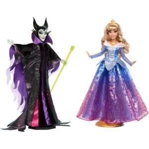 Disney Collector Maleficent & Aurora Fashion Dolls from Disney's Sleeping Beauty
